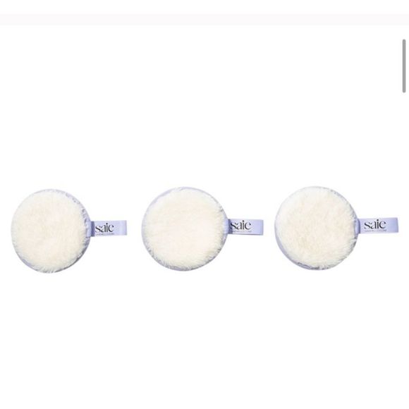 Saie Beauty wipes set of 3 white - Picture 3 of 5